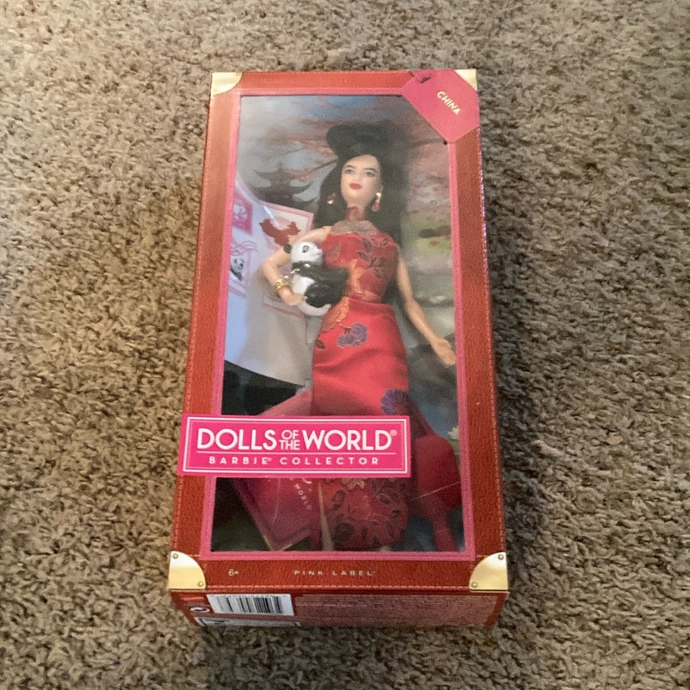 New Barbie Dolls of the World - China in Red Dress